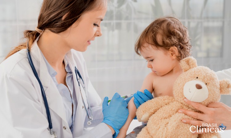 Vacinas do Bebê - calendário de vacinação atual - Brasil Clínicas